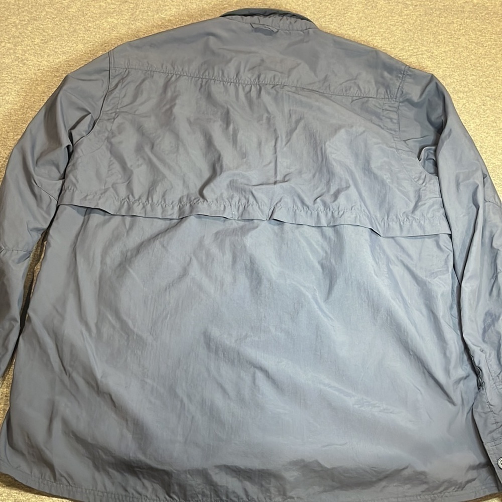 Simms fishing guide series long sleeve button blue shirt. - Picture 10 of 12